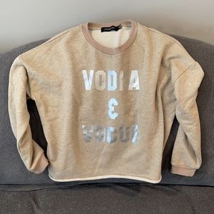 MINKPINK Vodka and Vogue Pullover